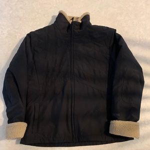 Pacific Trail Black Quilted Coat Jacket Women’s